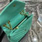 YSL Yves Saint Laurent Medium Chain Bag in Suede