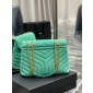 YSL Yves Saint Laurent Medium Chain Bag in Suede