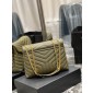 YSL Yves Saint Laurent Medium Chain Bag in Calfskin 