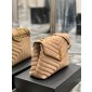 YSL Yves Saint Laurent Medium Chain Bag in Suede