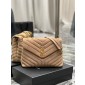 YSL Yves Saint Laurent Medium Chain Bag in Suede