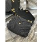 YSL Yves Saint Laurent Medium Bag in Sherling and Suede 