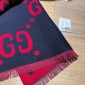 Gucci GG Wool and Cashmere Scarf