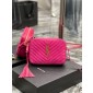 YSL Yves Saint Laurent Lou Camera Bag in Suede 