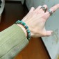 Gucci Silver and Agate Bracelet