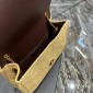 YSL Yves Saint Laurent Kate Medium Grass Woven Bag 