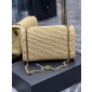 YSL Yves Saint Laurent Kate Medium Grass Woven Bag 