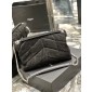 YSL Yves Saint Laurent Puffer Medium Bag in Suede 