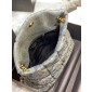 YSL Yves Saint Laurent Puffer Small Bag in Denium