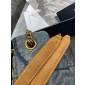 YSL Yves Saint Laurent Puffer Small Bag in Denium