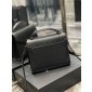 YSL Cassandra Top Handle Medium Bag in Grained leather  