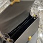 YSL Cassandra Top Handle Medium Bag in Grained leather  