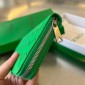  Bottega Veneta Intrecciato Zip Around Wallet