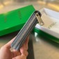  Bottega Veneta Intrecciato Zip Around Wallet