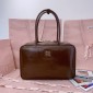 Miu Miu Beau naplak patent leather bag-Palisander