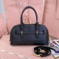 Miu miu Aventure nappa leather top-handle bag-black