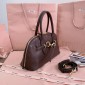Miu miu Aventure nappa leather top-handle bag-Briarwood