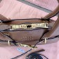 Miu miu Aventure nappa leather top-handle bag-Oak
