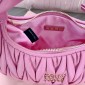 Miu Miu Wander matelassé nappa leather hobo bag-Begonia Pink
