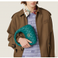 Miu Miu Wander matelassé nappa leather hobo bag-lagoon blue
