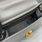 Miu Miu Leather shoulder bag-Grey