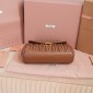Matelassé nappa leather shoulder bag-Cognac