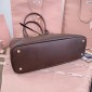 Miu MIu Aventure nappa leather bag-Briarwood