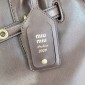 Miu MIu Aventure nappa leather bag-Briarwood