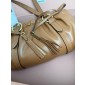 Miu Miu Small Joie nappa leather bag-Oak