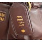 Miu Miu Small Joie nappa leather bag-Briardwood