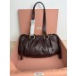 Miu Miu Small Joie nappa leather bag-Briardwood