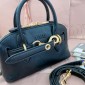 Miu Miu Aventure mini nappa leather bag-Black