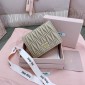 Miu miu Small matelassé nappa leather wallet