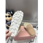 Miu Miu Shirling and suede Muler, Size 35-41