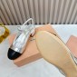 Miu Miu Leather Slingback Pump,  Size 35-41
