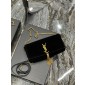 YSL Yves Saint Laurent Kate 99 Chain Bag in Suede 