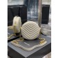 YSL Yves Saint Laurent Vinyle Round Camera 
