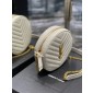 YSL Yves Saint Laurent Vinyle Round Camera 