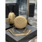 YSL Yves Saint Laurent Vinyle Round Camera 