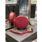 YSL Yves Saint Laurent Vinyle Round Camera 
