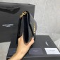 YSL clutch monogram in pelle  