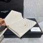 YSL clutch monogram in pelle  
