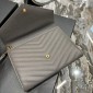 YSL clutch monogram in pelle  