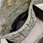 YSL Loulou Puffer denim bag