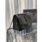 YSL Yves Saint Laurent Niki Medium Bag in Crinkled Vintage Leather 