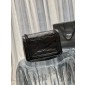 YSL Yves Saint Laurent Niki Medium Bag in Crinkled Vintage Leather 