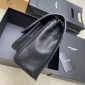 Saint Laurent Niki Medium in grained leather-Black