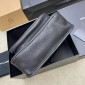 Saint Laurent Niki Medium in grained leather-Black