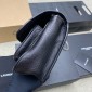 Saint Laurent Niki Baby in grained leather-black