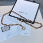 Gucci adjustable chain belt